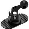 Generic Supporto per telefono per auto a,Supporto per telefono da auto a testa sferica - Supporto base per smartphone rotante a 360 gradi,Supporto per telefono cellulare a testa sferica da 17 mm