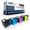 Print-Klex 4 X Compatibile Cartuccia Toner per Konica Minolta Bizhub C35 35P A0 X 5152 A0 X 5452 A0 X 5352 A0 X 5252 TNP 22 NERO BLU ROSSO GIALLO - Office Print Serie