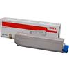 ECOPRO - Toner Originale per le stampanti OKI C824 C834 C844 - Giallo - da 5.000 Pagine A4 - Cod 47095701