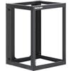 INTELLINET NETWORK SOLUTIONS INTELLINET 716161 Armadio a Muro 19 Open Frame 4 Montanti 15U Nero