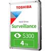 TOSHIBA S300 SURVEILLANCE 3.5 4000 GB SERIAL ATA III