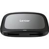 Lexar Lettore professionale CFexpress USB 3.2 Gen 2 di tipo A, progettato per schede CFexpress tipo A e SD UHS-II, velocità di trasferimento USB 10 Gbps, nero, LXLRW530U
