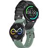 IMILAB Orologio intelligente IMILAB W12, orologio sportivo fitness 1.32 pollici IP68 impermeabile Bluetooth Smartwatch, tracker fitness con ossigeno nel sangue e monitoraggio della frequenza cardiaca
