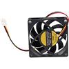 Hagsnec 70x70mm 12V 3-Pin PC Computer Case CPU DC Brushless Ventola di raffreddamento Nero