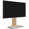 FITUEYES Supporto TV da Pavimento per 55 - 88 Regolazione Angolo ± 30° Porta TV da Terra Mobile Portata Massima 60kg Massimo VESA 600 * 400mm Serie ZEN