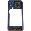 Generico Ricambio compatibile con SAMSUNG GALAXY A15 4G A155F MIDDLE FRAME SCOCCA TELAIO CENTRALE CON CORNICE LATERALE + NFC + TASTI VOLUME (Nero)