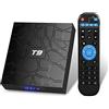 AMITVA Android 10.0 TV Box, Set Top Box 4 GB RAM 64 GB Rom, RK3318 64 Bit Arm Cortex-A53 @ Fino A 1,5 GHz Supporta 2.4G 5G Dual Wifi/8K/BT 5.0/3D/USB 2.0/H.265 Smart TV Box,2gb+16gb