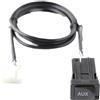 Floweringbeter Adattatore AUX per Toyota 2007 2009 con cavo a 20 pin per una facile connessione stereo