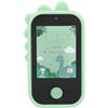 Xiuganpo Lettore MP3, Fotocamera digitale 1080P 48MP, Schermo touch IPS da 2,8 pollici, Lettore musicale MP3 Telefono per bambini con fotocamera per selfie, Altoparlante HiFi (GREEN)