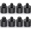 Oikabio 8 pezzi microfono 1/4 maschio 3/8 femmina e 3/8 maschio 1/4 femmina viti adattatore per fotocamera treppiede