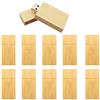 Anloter 10PCS legno USB Flash Drive memory stick pollice pendrive color bambù carbonizzato USB 2.0 ad alta velocità u-disc 4GB