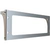 Stalflex Montaggio a parete Armadio Rack 19 Pollici 1U - Ripiano Rack Realizzato in Acciaio - Rack e Armadietti per Apparecchiature di Rete - Capacità di peso di 80 kg