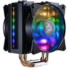 Cooler Master MasterAir MA410M Sistema di Raffreddamento CPU - Effetto Ologramma ARGB, 4 Tubi di Calore CDC 2.0 con Rilevamento Termico, Air Glide Armor e Ventole Push-Pull - 5 Anni di Garanzia
