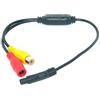 Auto Wayfeng WF® pin a RCA (a/v), cavo adattatore RCA a poli monitor/telecamera, adattatore 4 PIN a RCA adattatore