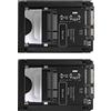 BRIUERG 2X Cfast alla Scheda Adattatore per Disco Rigido Sata 3.0 Sata 22Pin alla Scheda Adattatore Cfast