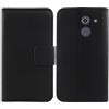Anybird Nero Vera Real Pelle Case per Beghelli SLV10 1.7 Custodia Caso Premium Leather Cover Flip Guscio Protettiva Copertina Portafoglio Magnetico Anti Urto e Anti Graffi