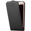 Cadorabo Custodia per Samsung Galaxy A3 2017 in Nero Carbone - Protezione in Stile Flip di Similpelle Fine - Case Cover Wallet Book Etui