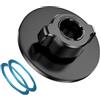 TEMOOUES Supporto per telefono di ricambio da 17 mm Supporto per sfiato auto con N52 Forte magnete Staffa regolabile Staffe per telefono portatile per auto/desktop