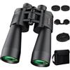 WOZEL Binocolo per adulti ad alta potenza, 20 x 70, binocolo WOZEL HD per uccelli con visione chiara in condizioni di scarsa illuminazione, potente binocolo per bird watching, caccia, viaggi, escursionismo