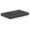 Gembird EE2-U3S-3 contenitore di unità di archiviazione 2.5 Enclosure HDD Nero