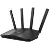 ASUS RT-BE82U Dual-Band WiFi 7 (802.11be) Smart AiMesh Router estensibile, 6500 Mbps, cinque porte 2.5GbE, controllo genitori e VPN, sicurezza di rete avanzata
