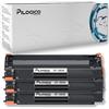Pilogico 3 Toner Compatibili con 83A 83X CF283A 283X CF283X 2200 copie per HP Laserjet Pro M126A M126nw M128fn M128fp M128fw MFP M225dn M225rdn M201n M201dw MFP M125a M125hw M125nw M125rnw M127fn