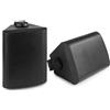Power Dynamics BGO50 Set di Diffusori - Altoparlante a 2 Vie, Woofer da 5,25, Driver Tweeter da 3/4, Potenza di Picco: 120 Watt, Uso Interno/Esterno, Attacco Flangia, Montaggio a Parete, Nero