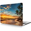 HLAAJJX Custodia per Macbook Pro 13 pollici 2015 2014 2013 2012 Pubblicazione Modello A1425 A1502 con display Retina, Copertina Rigida in Plastica Protettiva, tramonto