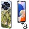 FortiCase Custodia Personalizzata con Cordino per Oukitel C5,Trasparente Silicone Cover,con la Tua Foto,Immagine o Scritta,per Oukitel C5 Personalizzata Case -1ZGS