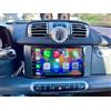 7SIMO Autoradio 8GB RAM +256GB ROM Navigatore Car Tablet Android 12 Radio CarPlay Android Auto Wireless 9'' Pollici Bluetooth GPS Viva Voce Per SMART FORTWO 451 2011-2014