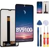 MinTroSD Nuovo Display Touch Screen Per Blackview BV9100 Display LCD Sostituire Parti Con Strumenti.(con telaio)