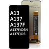 Generic Per Samsung A13 A137F Display LCD Touch Screen Digitizer per Samsung A137 LCD A137F/DSN A137F/DS Display (senza cornice)