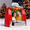Smile lab Jukebox Personalizzato con Foto e Canzone, Mini Jukebox Vintage Portatile con Luci LED, Regalo San Valentino per Lei e Lui, Fidanzata, Fidanzato, Moglie, Coppia