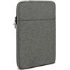 moex Custodia tablet per Amazon Kindle Scribe (2022) con cerniera e scomparto per accessori, custodia in tessuto di nylon morbida imbottita, custodia protettiva minimalista Dash Case, grigio scuro