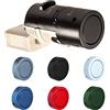 TeileFux24 Sensore di parcheggio PDC nel colore dell'auto, adatto per Audi A6 C6 4F | A6 C5 | Limousine, Avant, Allroad, posteriore, anteriore 7H0919275B (non verniciato - nero opaco)