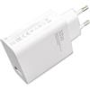Audiosystem Carica Batterie Rapido per Xiaomi 33W per Mi Note 10 Pro 4G 5G / Mi 10T Pro/Mi 11T Pro/Mi 12T Pro/Mi 13T Pro / 12 Lite / 13/14 / 14 Ultra USB Sostituisce Originale MDY-11-EZ Bianco