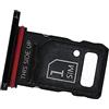 Generico Porta Scheda SIM per Motorola Edge 30 (XT2203), Slot Dual-Nano-SIM, Sostituzione Originale, Grigio Meteorite