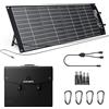 ELECAENTA 120W Caricatore Solare Portatile 18V ETFE Pannello Monocristallino Pieghevole CC Tipo C PD45W USB QC3,0 per Generatori Power Station Laptop Tablet iPhone Batteria Campeggio