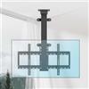 RAJYQODIS supporto tv motorizzato, staffa tv soffitto motorizzata Con telecomando wireless e telecomando con memoria, porta tv elettrico a soffitto per Schermi da 32-70 Pollici (Lift 73-173)