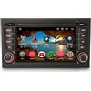 Erisin 8-Core Android 16 Autoradio GPS Navigatore per Audi A4 S4 RS4 8E 8F B9 B7 Seat Exeo Wireless CarPlay Android Auto Bluetooth IPS Schermo Canbus DSP SWC