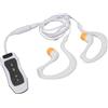 Fockety Impermeabile Lettore MP3, Gomma ABS IPX8 Impermeabile 8GB di Stoccaggio Interno USB Ricaricabile Ciclo del Suono Musica Subacquea Lettore MP3 per Nuoto Immersioni Sportive con