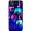 Mixroom - Cover Custodia Back case In TPU Silicone Morbido Per Samsung Galaxy M51 Fantasia Palline di natale L1129
