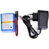 AFTERTECH PACCO BATTERIA PILA 12V 7000mAh 7Ah RICARICABILE AL LITIO 75x60x40mm F3C2