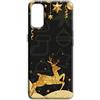 Mixroom - Cover Custodia Back Case In TPU Silicone Morbida Per Oppo A94 5G Fantasia Renna E Decorazioni Natalizie U870
