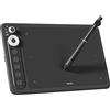Parblo Intangbo X7 Tablet da disegno 7,2 x 4,5 pollici, tavoletta grafica digitale con interruttore di modalità, 6 tasti personalizzati, stilo senza batteria S01 per arte digitale, design, funziona