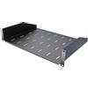 Stalflex Ripiano per Armadio Rack Eco 19 Pollici 2U 350mm - Armadio Rack Realizzato in Acciaio - Vassoio a sbalzo universale ventilato per montaggio a rack