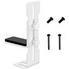 Generico Graphics Card Holder, GPU Support Frame, Chassis Fan Mount, Height Adjustable Bracket, Anti-Sag Metal Tool, PC Home Office Game Setup, 3.31x0.98 Inches, White Black, 1 Piece