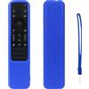 Generic Custodia protettiva in silicone per telecomando Sony RMF TX800U TX810U TX820U TX900U TX910U serie TV Remote Protector Soft Skin Protector con cordino (blu)