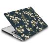 HLAAJJX Custodia Protettiva per Macbook Pro 16 pollici A2485 A2780 A2991 M1 M2 M3 con Liquid display Retina e Touch ID 2023 2021 Uscita, Sottile Rigida Case Cover Plastica Duro Custodia, Margherita bianca