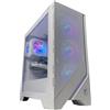 Golook PC Gaming Panama 2.5 Bianco - Ryzen 5 7600 / RTX 5070 12GB / 16GB RAM DDR5 6000 / 1TB NVME M.2 / B850M / 5 Ventole Raffreddamento a Torre - Computer Fisso